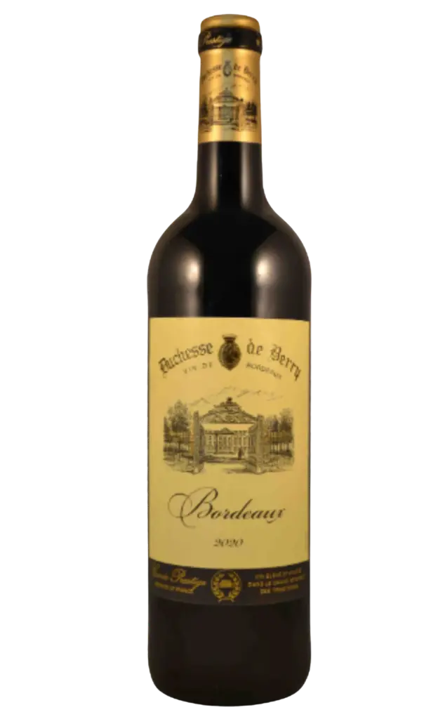 DUCHESSE DE BERRY 2020 AOP Bordeaux Rouge 75 cl ct6 CRD 90 Wine Enthusiast