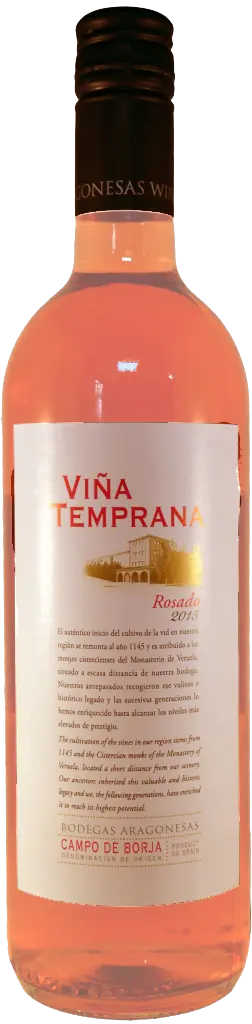 VINA TEMPRANA GARNACHA AOP Campo de Borja Rose 75 cl ct6 ACQUIT 